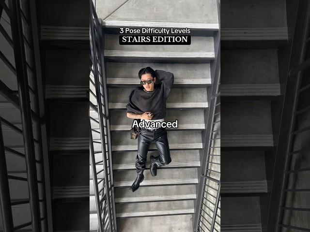 3 Pose Difficulty Levels: STAIRS Edition