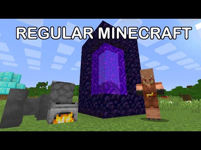 a regular minecraft video, hope you don't mind