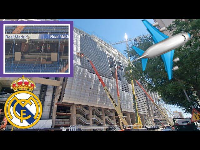 ¡ME DESPIDO!  OBRAS del SANTIAGO BERNABÉU (8 agosto 2022)