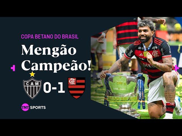 FLAMENGO É PENTACAMPEÃO DA COPA BETANO DO BRASIL! ATLÉTICO-MG 0 X 1 FLAMENGO | MELHORES MOMENTOS