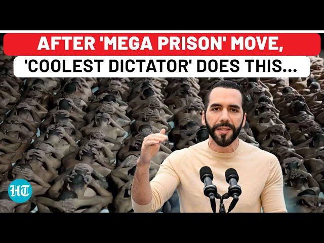 'World's Coolest Dictator's New Move For Earning Money From Prisoners | Nayib Bukele, El Salvador