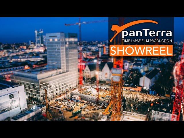 The fascination of construction projects: Time-lapse videos in 8K | panTerra Showreel (Trailer)