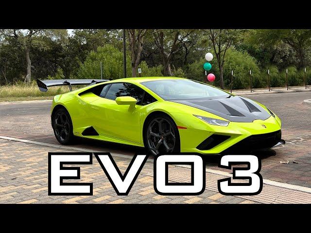 700 HP Lamborghini Huracan EVO3 : STO Front Hood, Air Scoop Rear Engine Bonnet and EVO2 Wing Spoiler