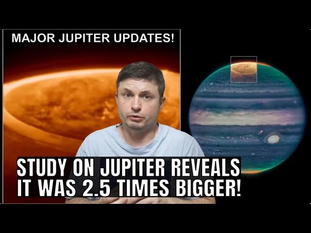 Strangely Enough, Jupiter Used To Be Twice As Large But Shrunk Over Time