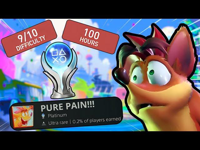 Crash 4's Platinum Trophy Was PURE PAIN!