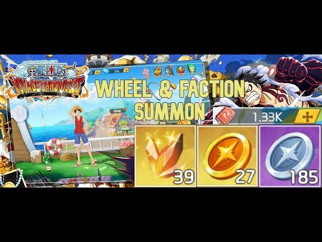 OP VOYAGE CHRONICLES / OP STRAWHAT CHASE: WHEEL & FACTION #10