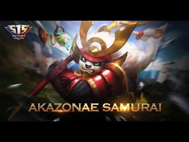 June Starlight Exclusive Skin Akai Akazonae Samurai