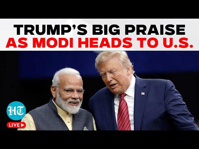 Donald Trump On Modi LIVE | Republican Prez Nominee’s Big Announcement As Indian PM Heads To U.S.