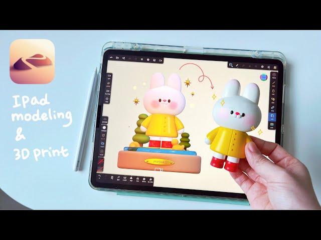 Modeling and 3D Printing with Nomad Sculpt on iPad