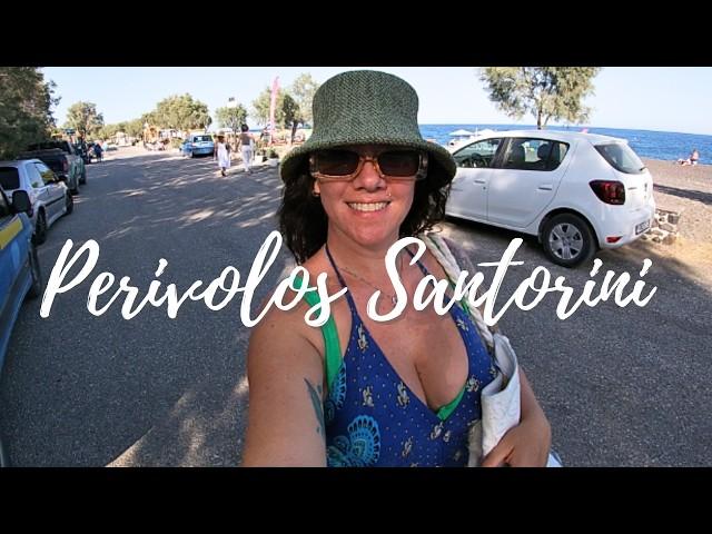 Perivolos Beach Santorini, Walking Tour, Santorini Greece, Greece 2024