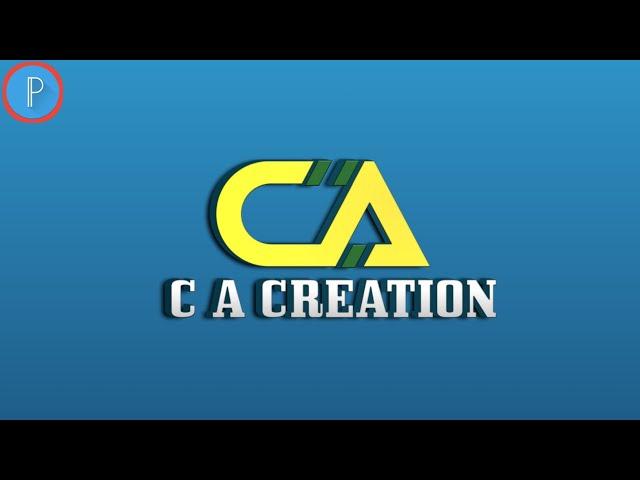 C A 3D logo - Pixellab logo design[Vandy Design]