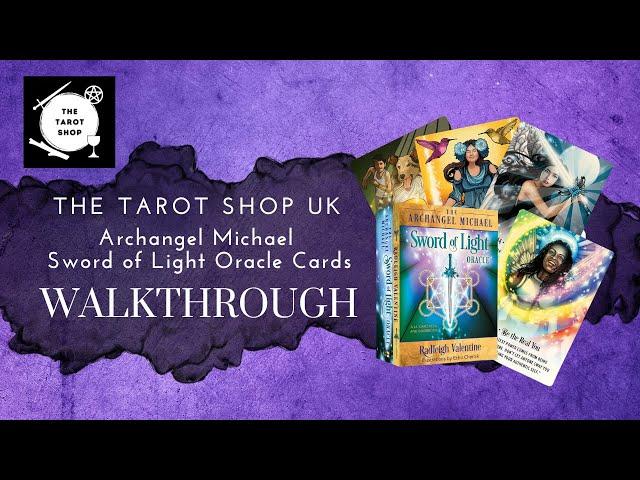 Archangel Michael Sword of Light Oracle Cards   - Unboxing - Walkthrough