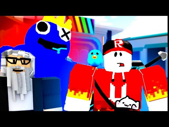 RAINBOW FRIENDS built the Map in 50 DAYS in Build a Boat Roblox