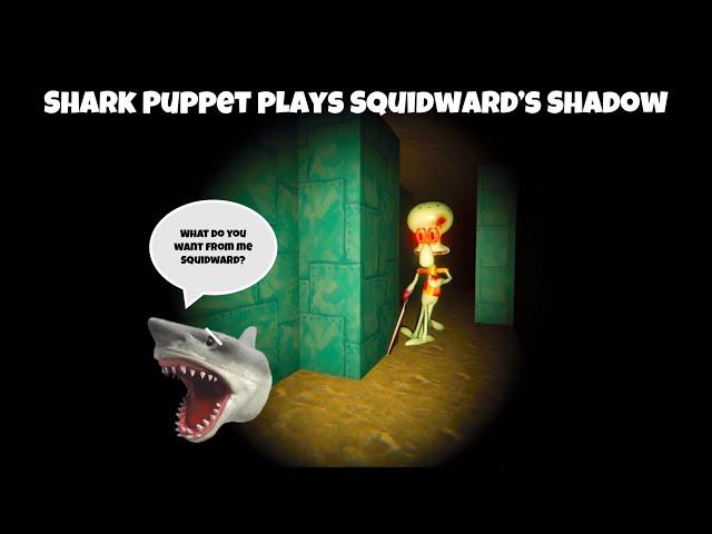 SB Movie: Shark Puppet plays Squidward’s Shadow!