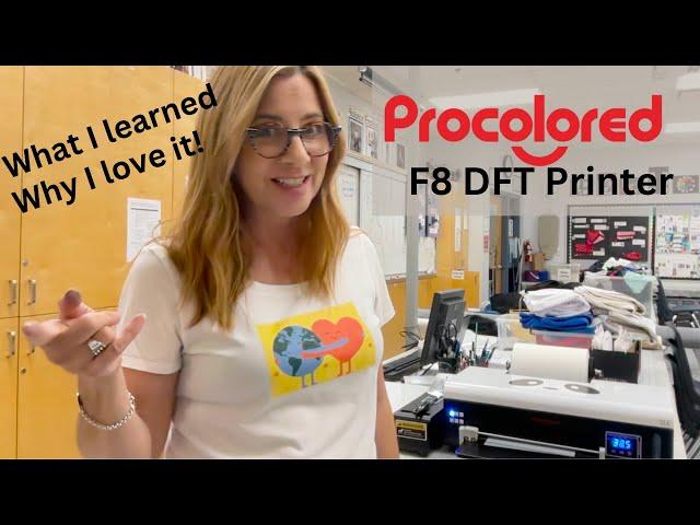 Procolored F8 DTF Printer: A Game-Changer for Custom Designs!!