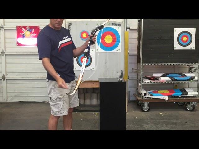 How to setup and tune an Olympic Recurve bow Part 1