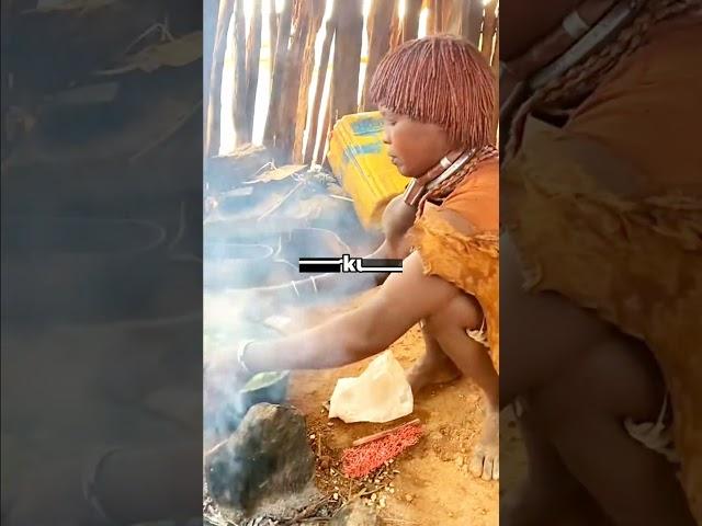 This is their common food #tribalfood #shortvideo #short