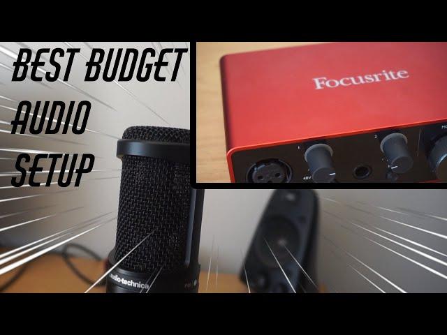 Best budget XLR Microphone setup with Tutorial