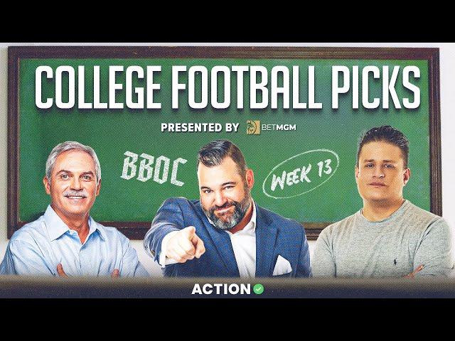 College Football Gameday Week 13 Picks & Ohio State-Michigan, Alabama-Auburn Best Bets | BBOC