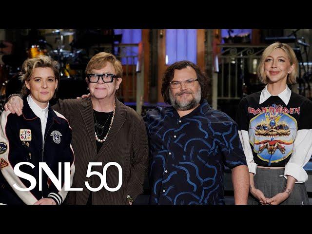 Jack Black, Elton John and Brandi Carlile Are Totally Normal People - SNL