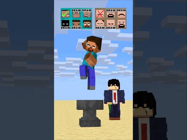 HELP Herobrine Wins The Anvil Breaking Without Power Up #friendship #shorts #trending #anime