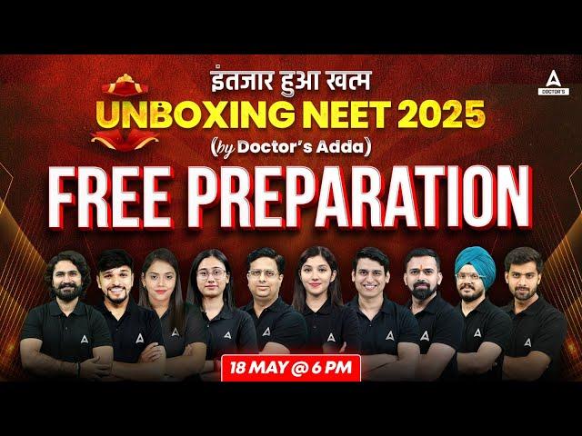 UNBOXING NEET 2025 BY DOCTORS ADDA #neet2025 #doctorsadda