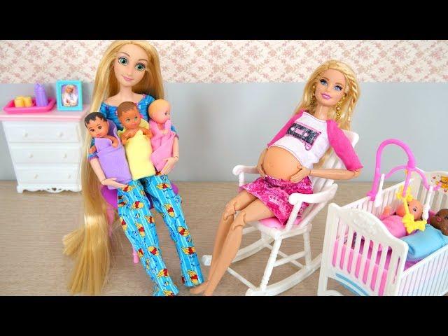 Baby Dolls - Barbie Baby Room Baby Puppen Babyzimmer Barbie Nuisettes Chambre bébé kamar bayi