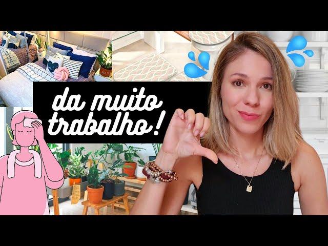 Decoração que da trabalho - lindo mas difícil de limpar! 