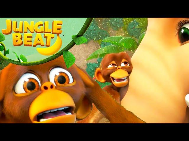 Un estornudo en la brisa | Jungle Beat: Munki & Trunk | Dibujos animados para niños 2025
