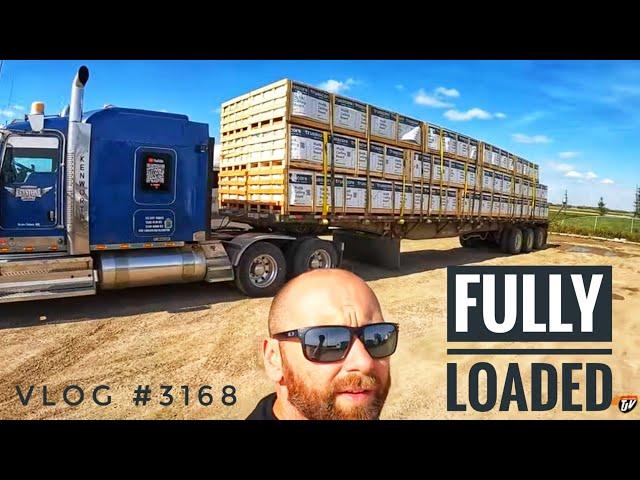 FULLY LOADED | My Trucking Life | Vlog #3168