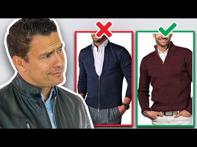 How To Style A Shirt & Sweater As An Adult Man