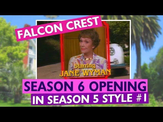 Falcon Crest Opening Season 6 #1 (in S5 Style)