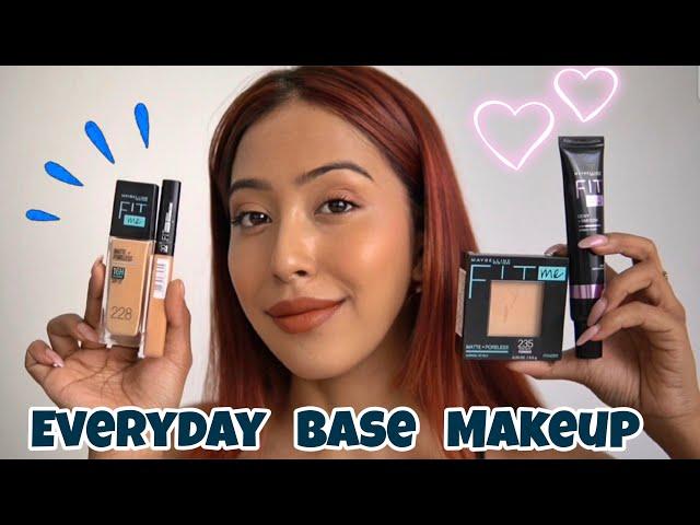 Everyday Makeup Routine with Maybelline Fit Me Foundation + More! | #FitMeFitsMySkin