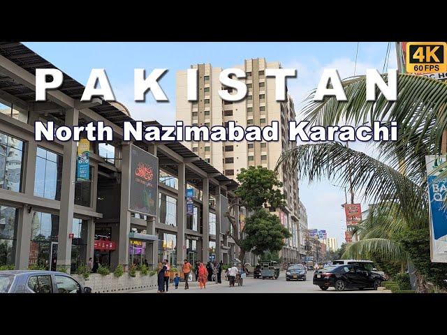 North Nazimabad Walking Tour | Karachi, Pakistan | Full Mooni Vlogs | 4K UHD | 60FPS