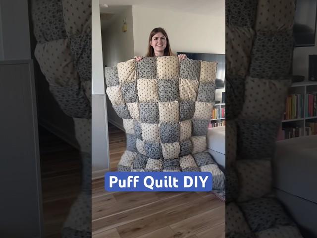 How to Make a Puff Quilt | Part 1
