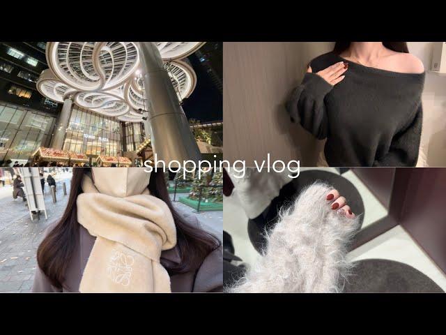 【vlog】ボーナスで散財した冬服お買い物ブイログ️(ゾゾタウン,anuans,FRAY I.D,ユニクロ)/麻布台ヒルズクリスマスマーケット