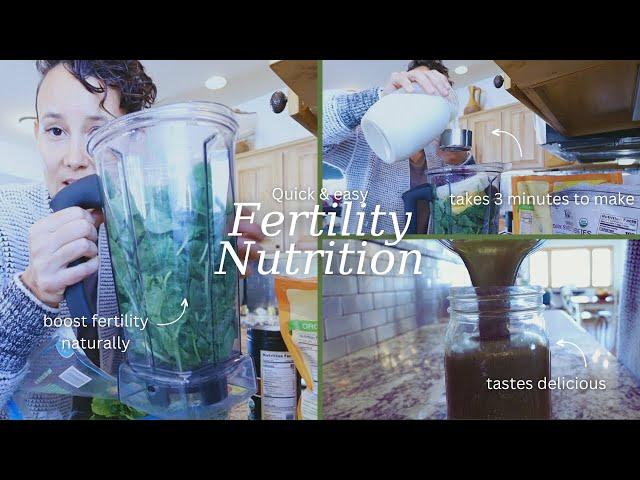 How To Make A Radical Fertility Smoothie