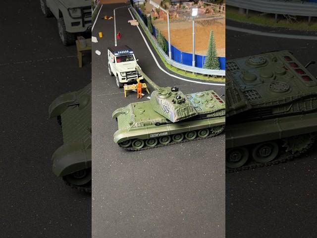 Man relocate into a remote controlled car  #jokes #shorts #comedy #rctank
