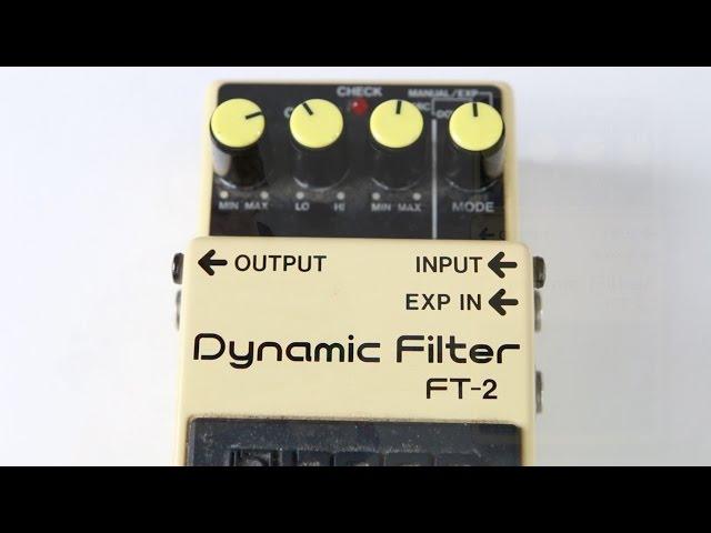 Boss Dynamic Filter FT-2 from 1986 insta