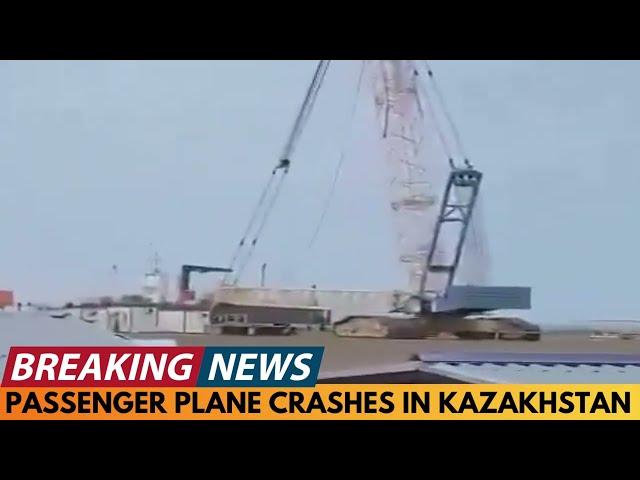 BREAKING NEWS: PASSENGER PLANE CRASHES NEAR AKTAU AIRPORT IN KAZAKHSTAN