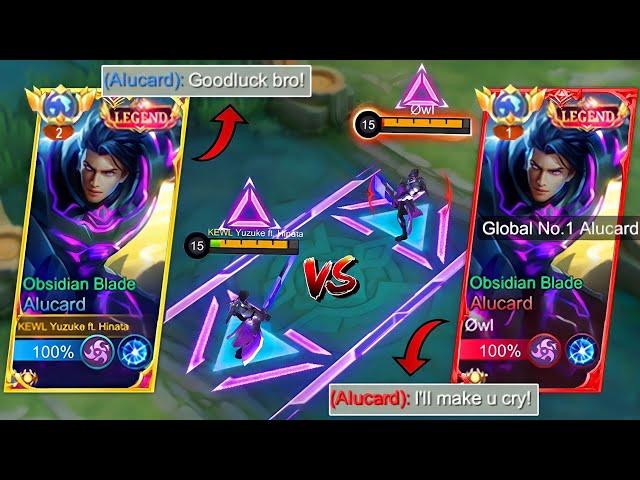 YUZUKE VS OWL (Top 1 Global Alucard) Who is The Real King of Alucard?!  | Intense 1v1 Fight! 