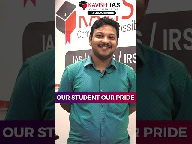 Kavish IAS Student Speaks #kavishias #feedback #testimonial #ourstudentourpride