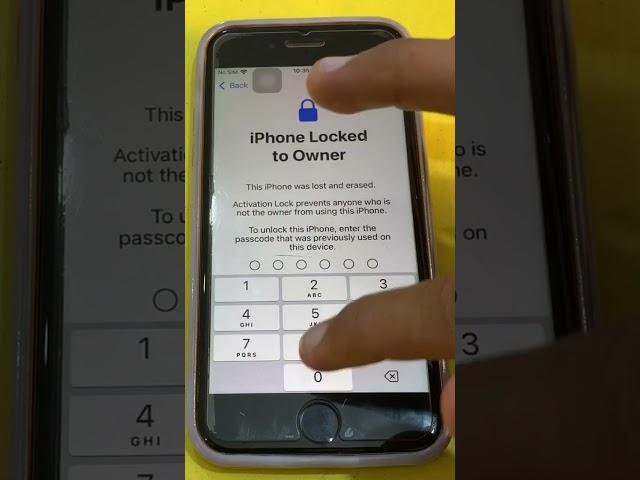 Unlocking iPhone locked #iPhone #unlock