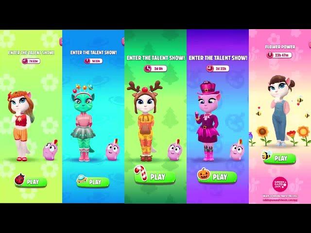 My Talking Angela 2 all events Gameplay Android ios