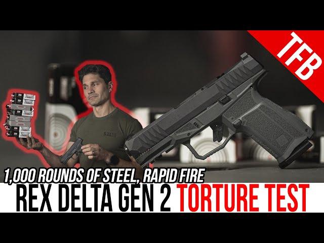 Arex Delta Gen 2 vs. 1,000 Rounds of Steel 9mm ZQI Ammo