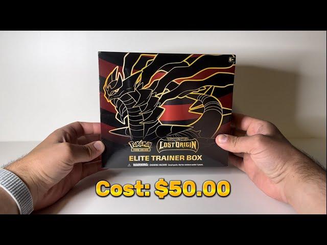 Pokemon Lost Origin Elite Trainer Box Unboxing