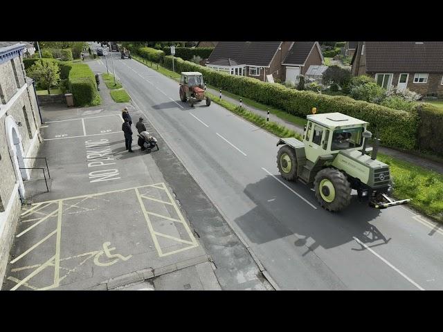 Skirlaugh Young Farmers Annual Tractor run at Leven (on High Stile) - 2024