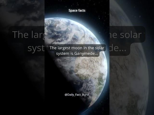 Space Facts #shorts #facts #spacefacts