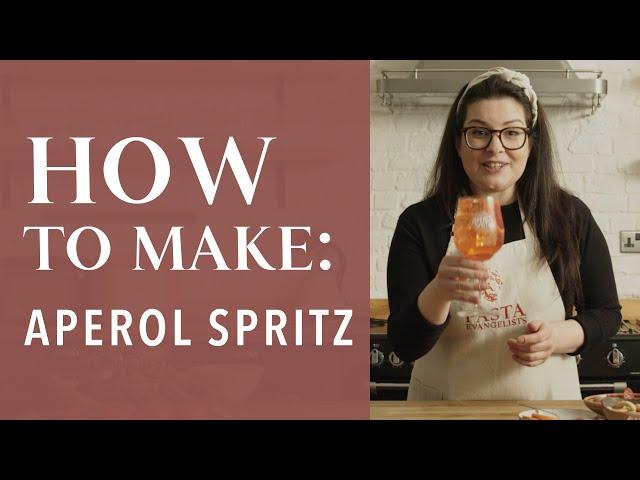 How to make the perfect Aperol Spritz