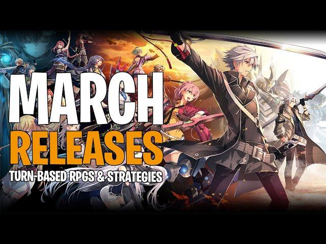 Top March 2023 Best Upcoming Turn Based RPGs & Strategy Games Releases